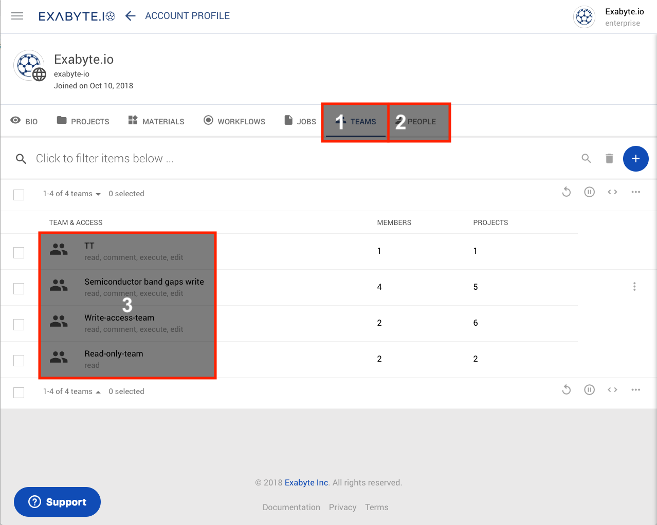 Teams People Tabs Teams People Tabs